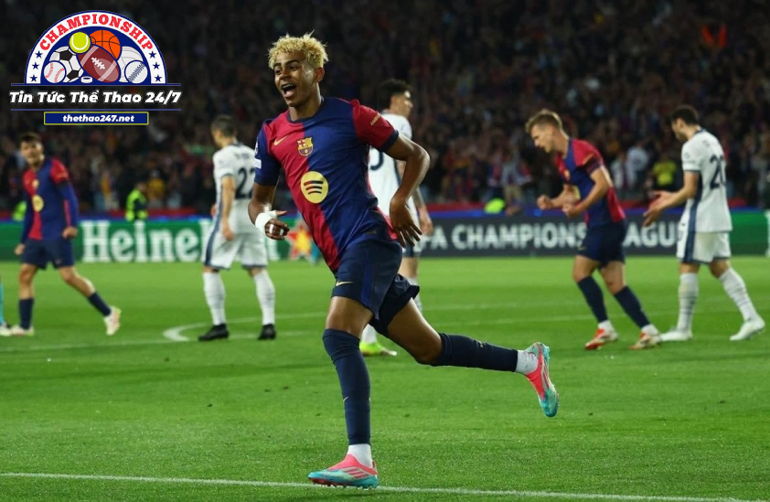 Yamal có màn trình diễn thượng hạng trước Inter Milan Yamal có màn trình diễn thượng hạng trước Inter Milan
